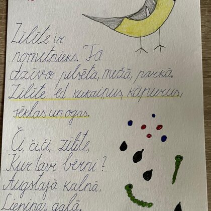 1.d klase Andris Latiševs-Čudars