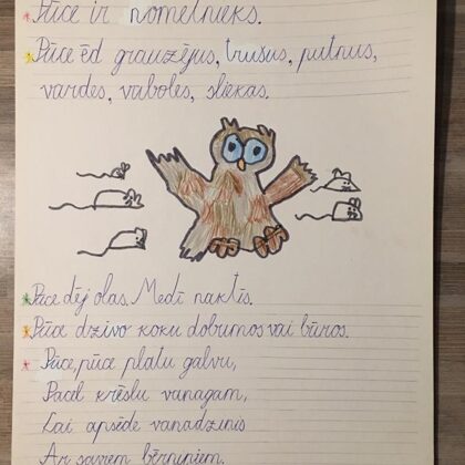 1.d klase Luīze Svilāne