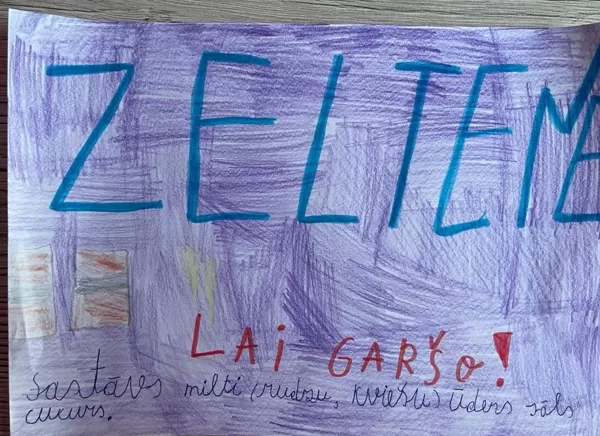 1.d klase Emīlija Raudoviča